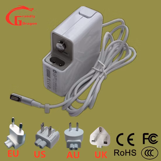 Заводской адаптер питания Magsafe LT Tip 45 Вт 60 Вт 85 Вт для ноутбука/ноутбука/компьютера, импульсный источник питания, зарядное устройство для Apple MacBook